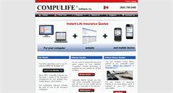 Desktop Screenshot of compulife.ca