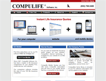 Tablet Screenshot of compulife.us